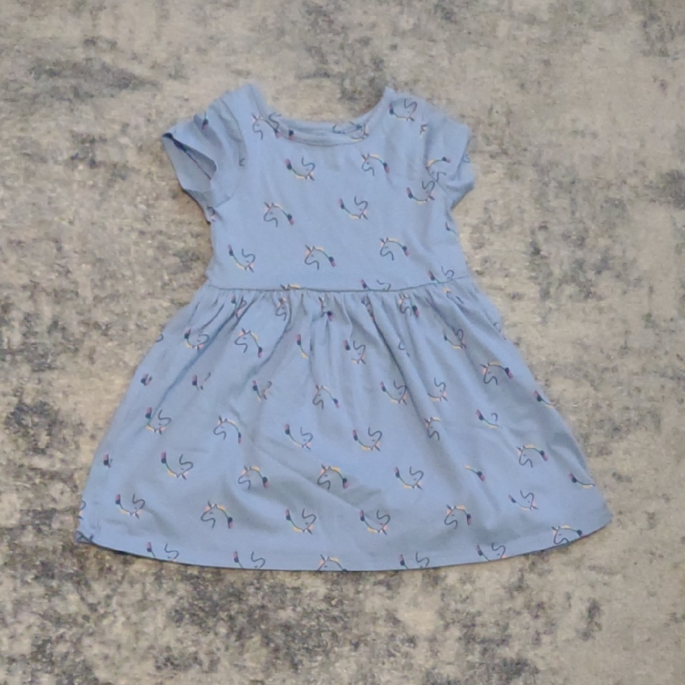 Cat & Jack | Blue Flutter Sleeve Casual Sundress